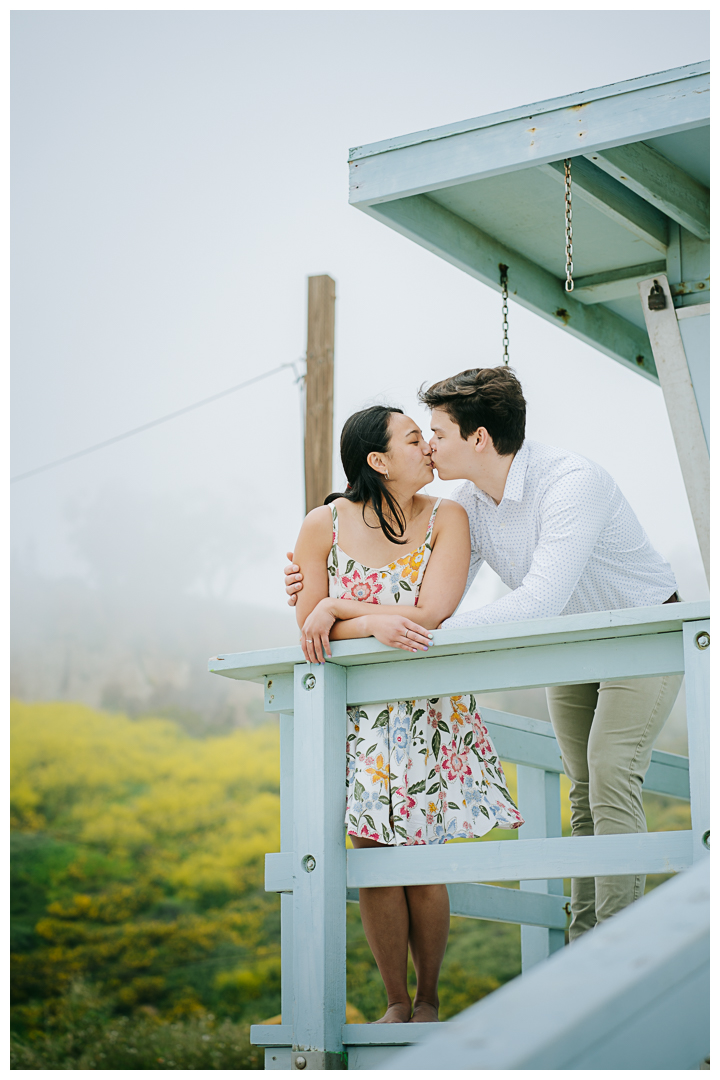 Couples Portraits at Will Rogers State Beach in Santa Monica, Los Angeles, California