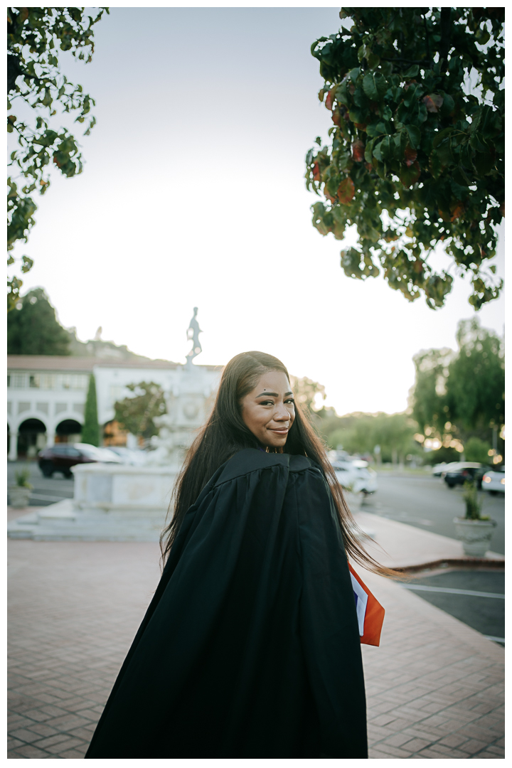 Graduation Portraits at Malaga Cove Plaza in Palos Verdes, Los Angeles, California