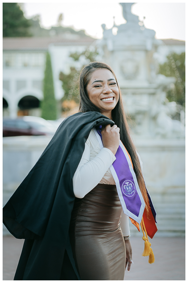 Graduation Portraits at Malaga Cove Plaza in Palos Verdes, Los Angeles, California