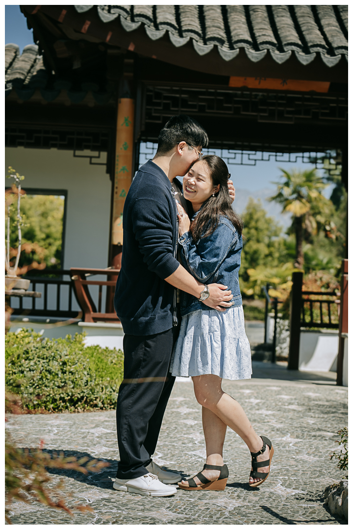 Surprise Marriage Proposal at Huntington Library in San Marino, Los Angeles, California