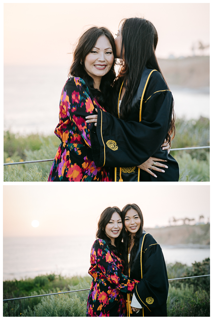 CSULB College Graduation Family Photos in Palos Verdes Estates, Los Angeles, California