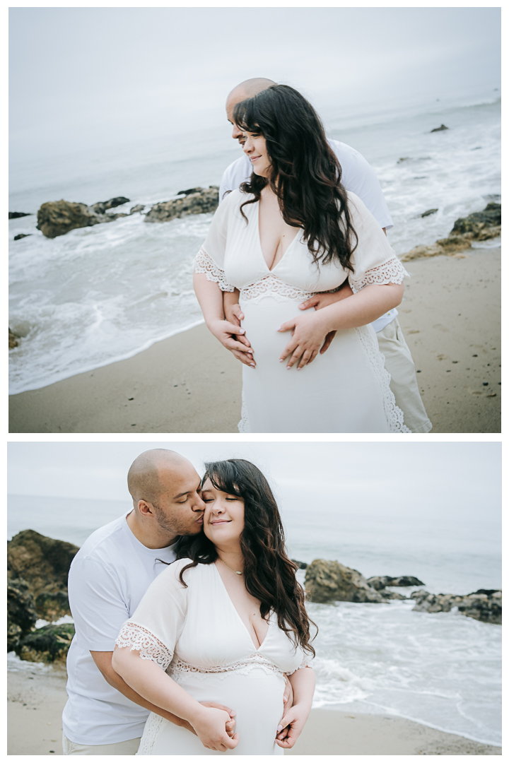 Maternity Photo session at El Matador State Beach in Malibu, Los Angeles, California