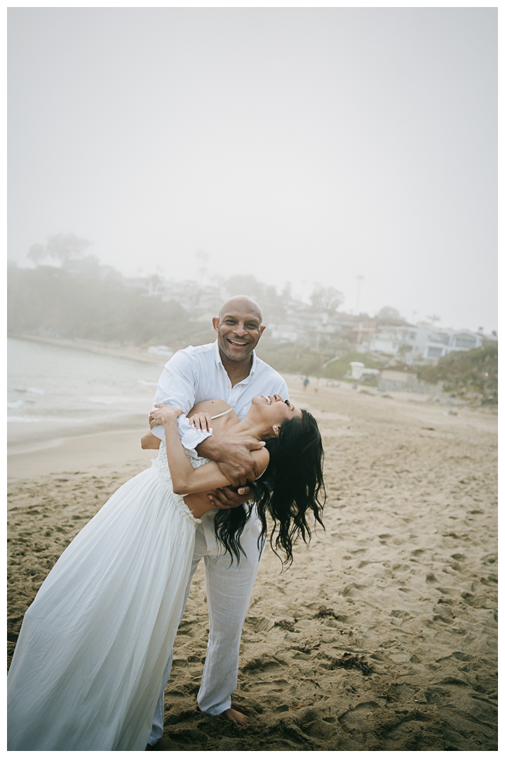 Maternity Photoshoot at Crescent Bay Beach, Laguna Beach, California