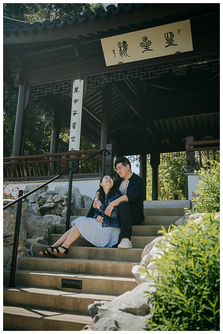 Surprise Marriage Proposal at Huntington Library in San Marino, Los Angeles, California