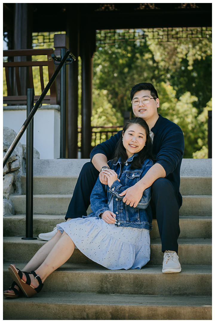 Surprise Marriage Proposal at Huntington Library in San Marino, Los Angeles, California