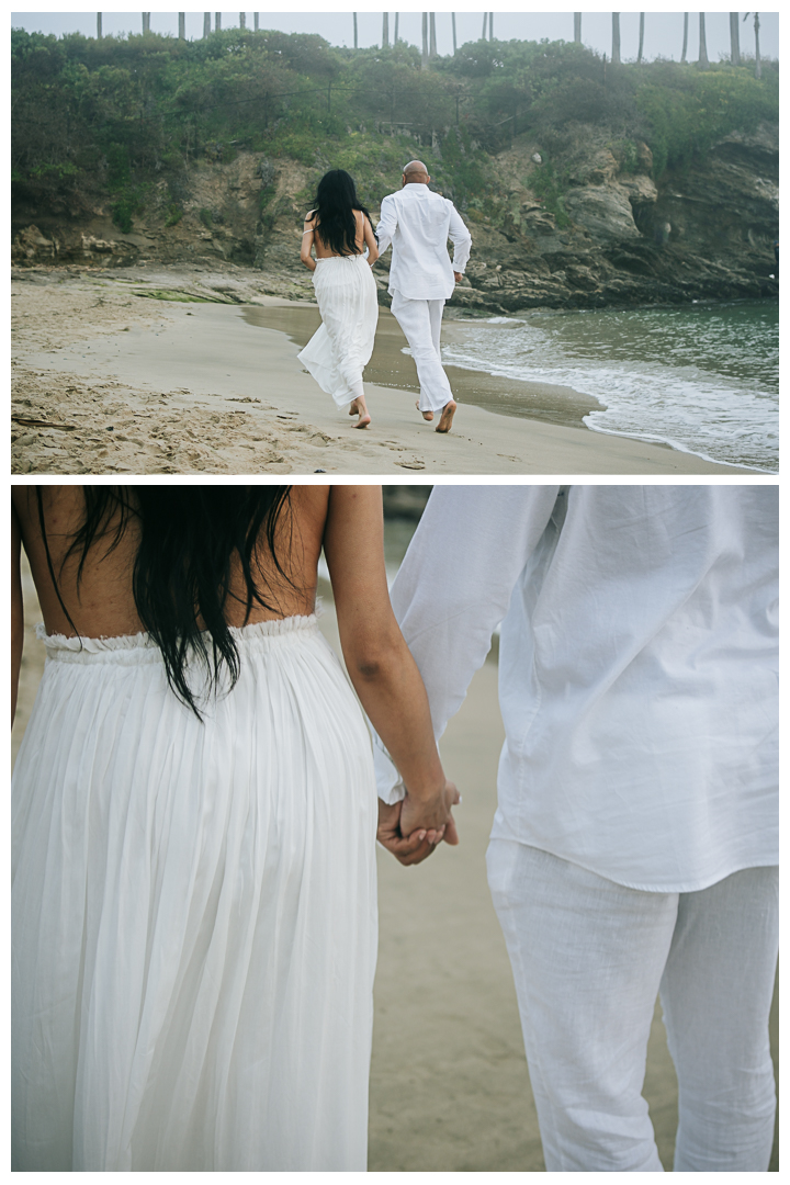 Maternity Photoshoot at Crescent Bay Beach, Laguna Beach, California