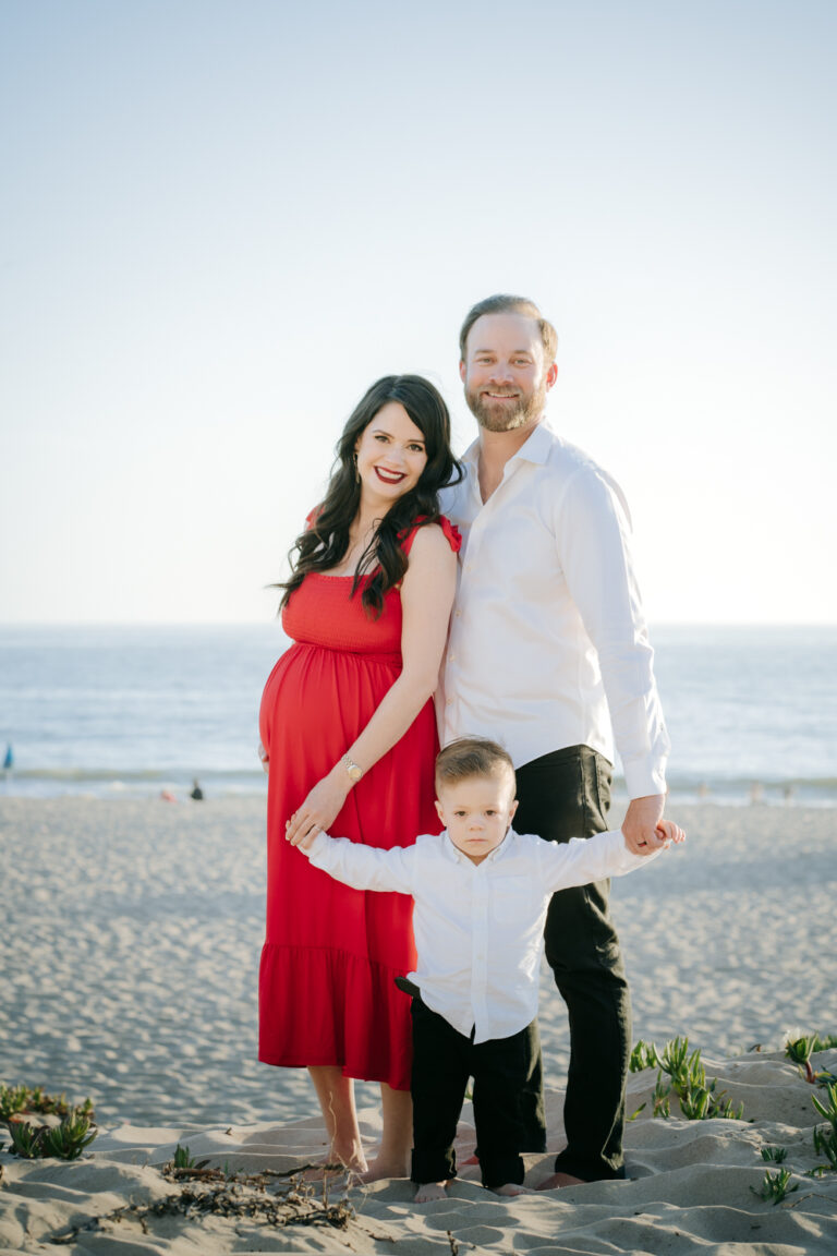 Maternity Family Session at Manhattan Beach, Los Angeles, California