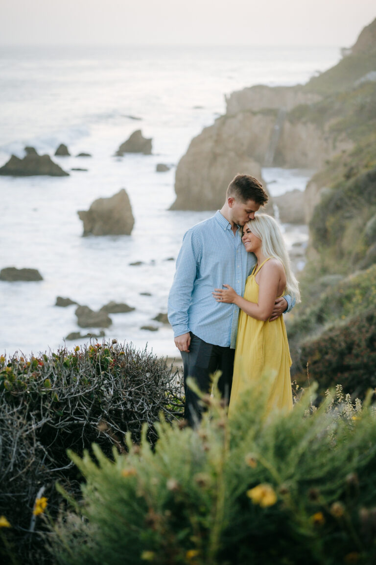 Surprise Proposal at El Matador State Beach in Malibu, Los Angeles, California