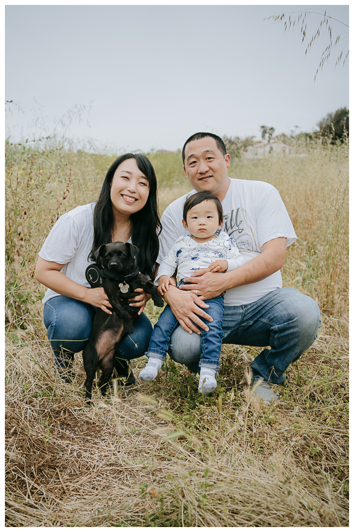 First Birthday Family Photos at Roessler Point in Palos Verdes, Los Angeles, California