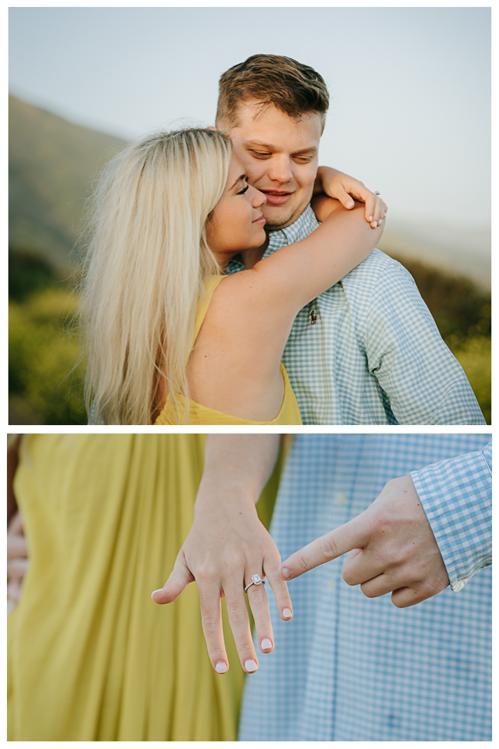 Surprise Proposal at El Matador State Beach in Malibu, Los Angeles, California