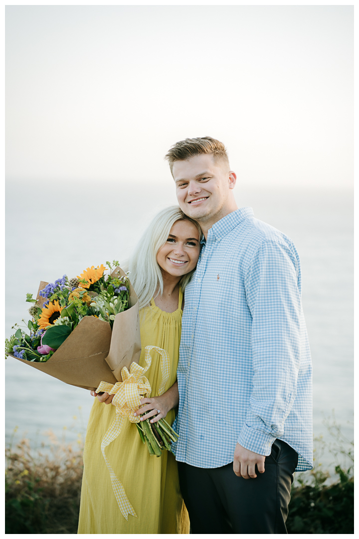 Surprise Proposal at El Matador State Beach in Malibu, Los Angeles, California