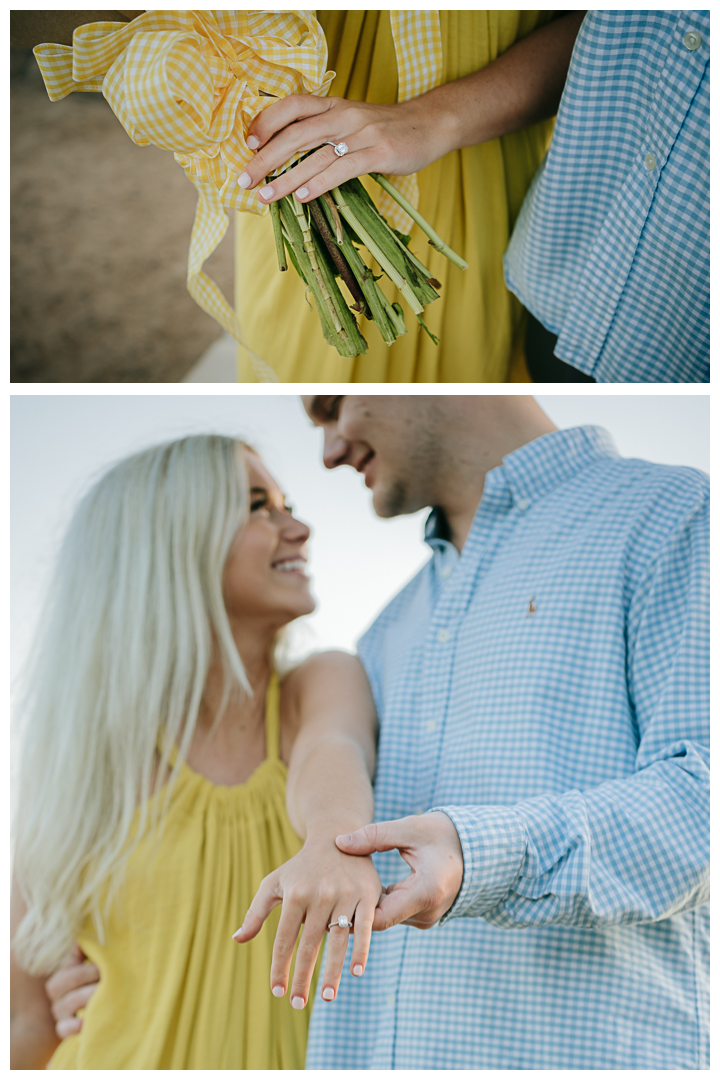 Surprise Proposal at El Matador State Beach in Malibu, Los Angeles, California