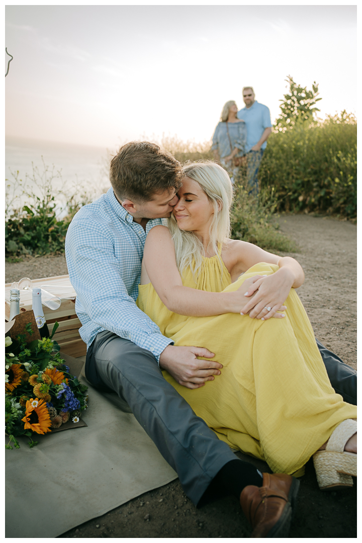 Surprise Proposal at El Matador State Beach in Malibu, Los Angeles, California