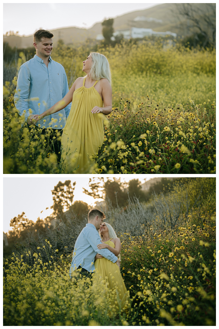 Surprise Proposal at El Matador State Beach in Malibu, Los Angeles, California