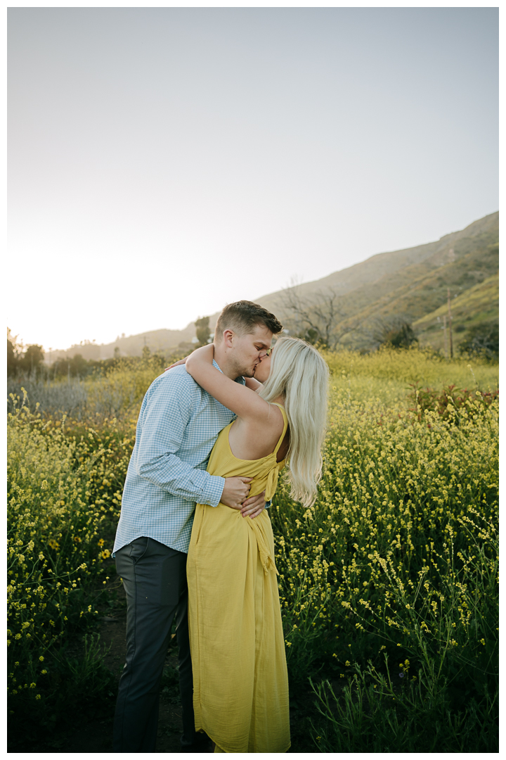 Surprise Proposal at El Matador State Beach in Malibu, Los Angeles, California