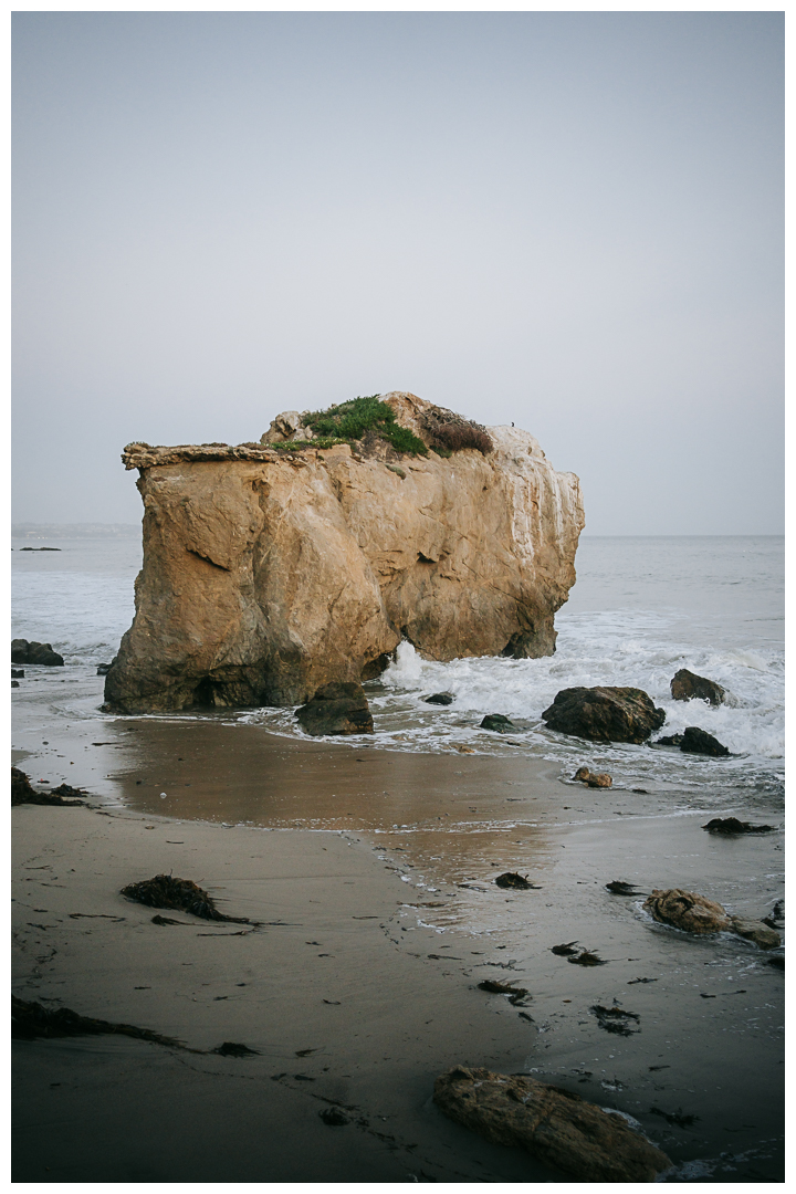 Surprise Proposal at El Matador State Beach in Malibu, Los Angeles, California