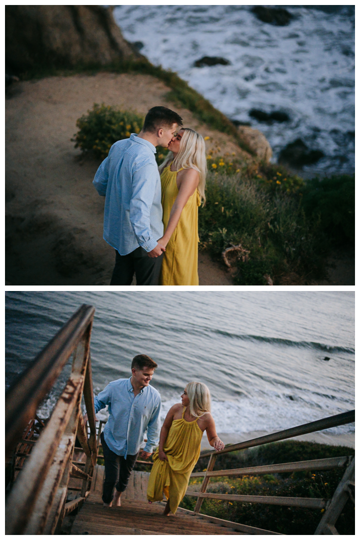 Surprise Proposal at El Matador State Beach in Malibu, Los Angeles, California