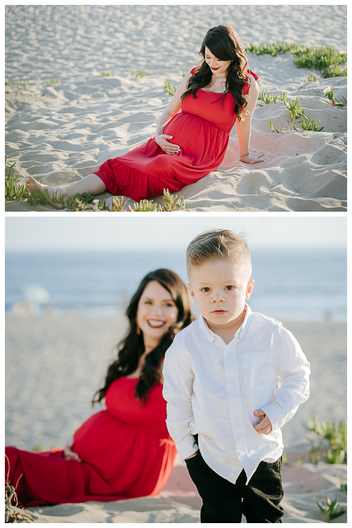 Maternity Family Session at Manhattan Beach, Los Angeles, California