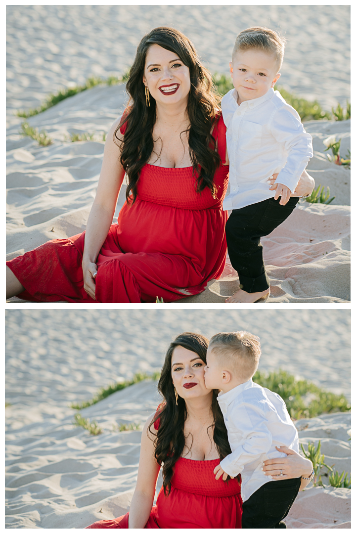 Maternity Family Session at Manhattan Beach, Los Angeles, California