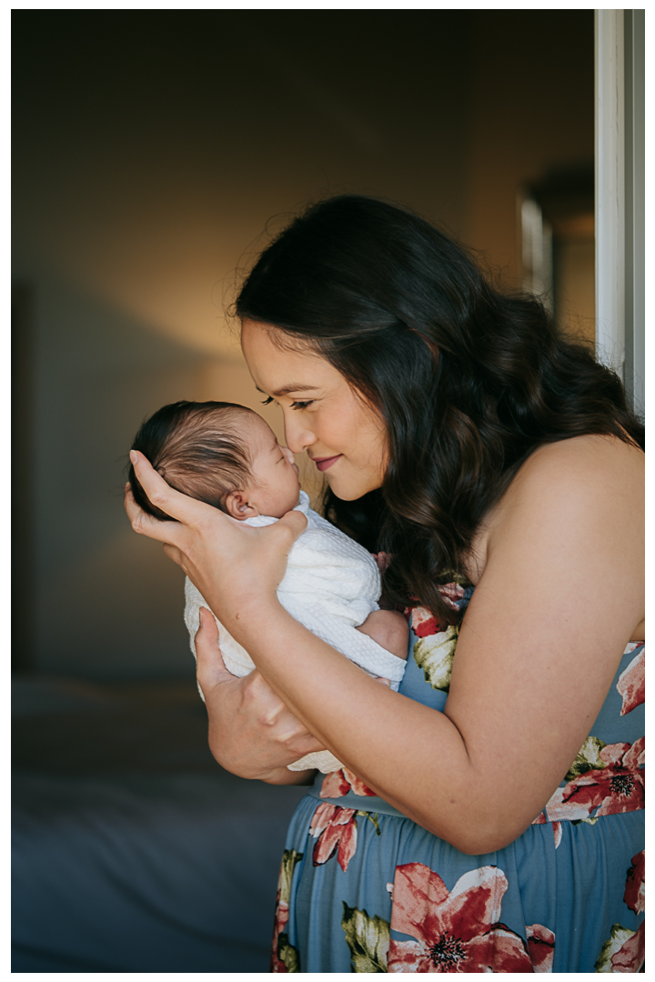 Newborn Family Session at Terranea Resort in Palos Verdes, Los Angeles, California