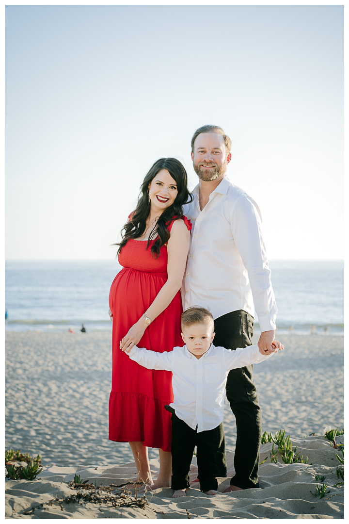 Maternity Family Session at Manhattan Beach, Los Angeles, California