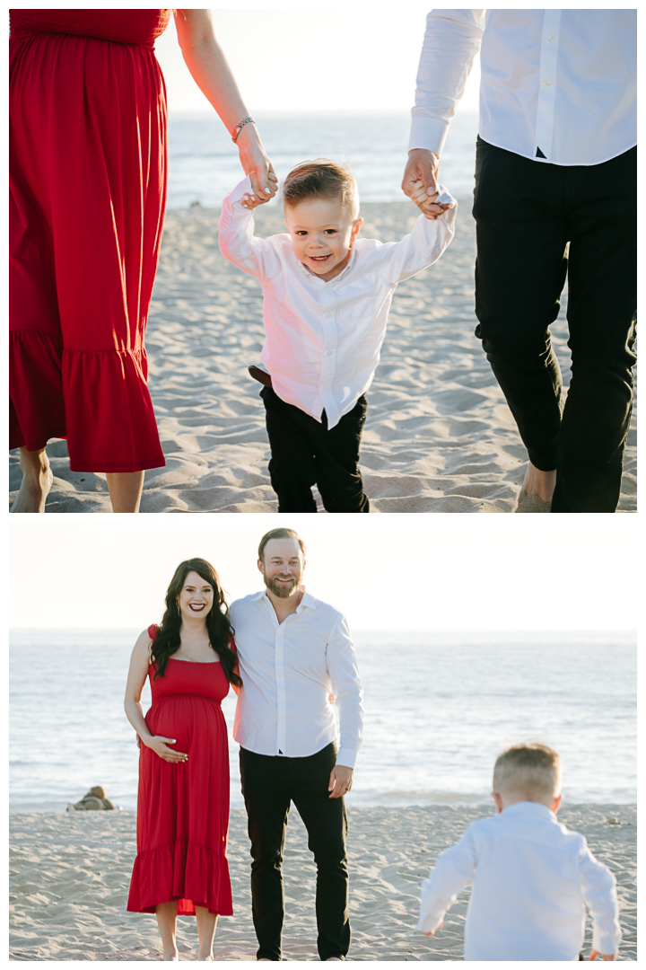 Maternity Family Session at Manhattan Beach, Los Angeles, California