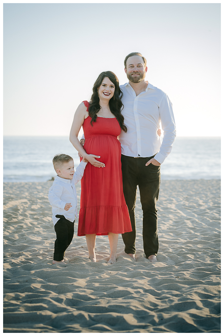 Maternity Family Session at Manhattan Beach, Los Angeles, California