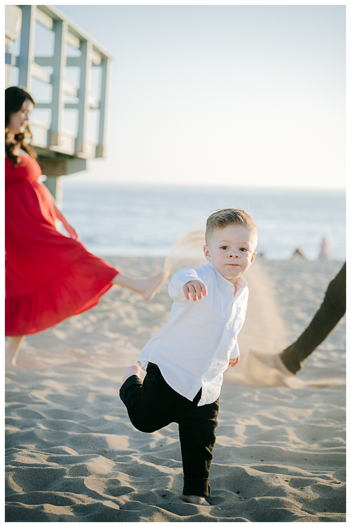 Maternity Family Session at Manhattan Beach, Los Angeles, California