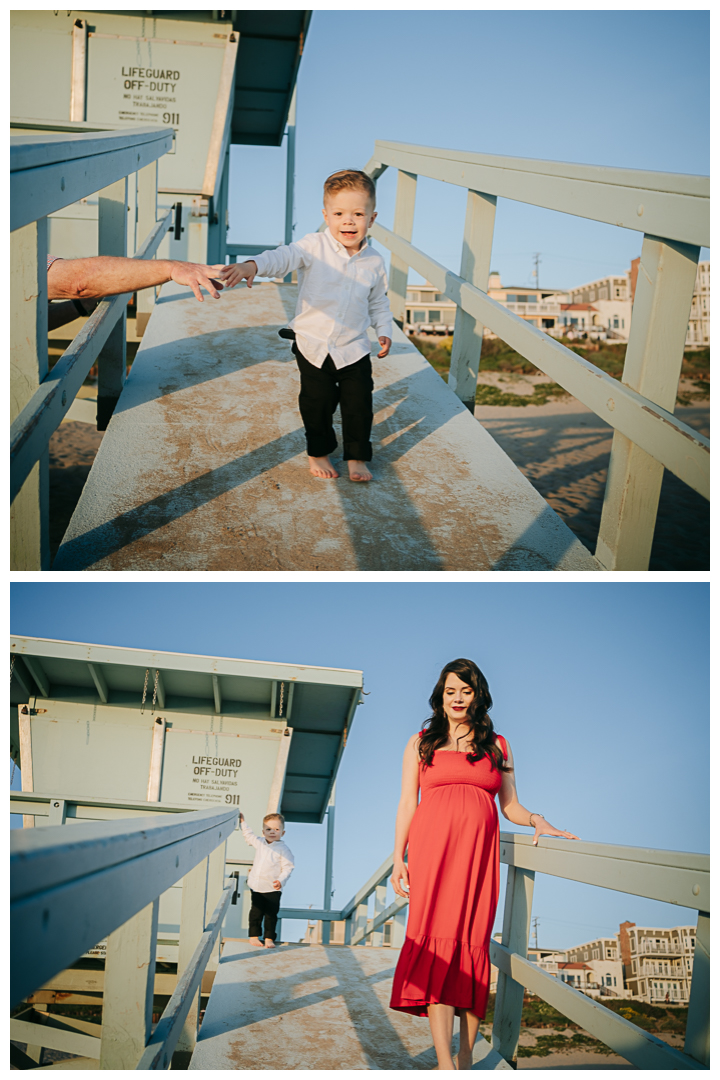 Maternity Family Session at Manhattan Beach, Los Angeles, California