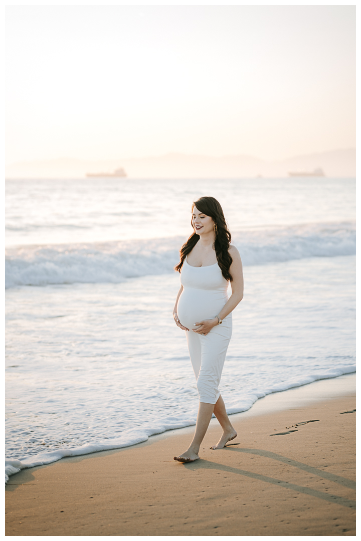 Maternity Family Session at Manhattan Beach, Los Angeles, California