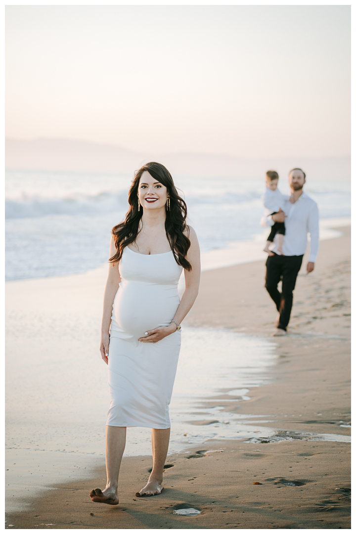 Maternity Family Session at Manhattan Beach, Los Angeles, California