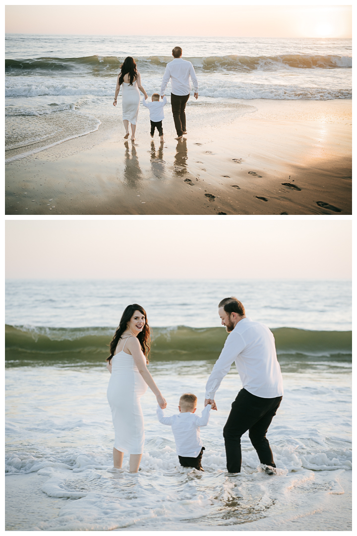 Maternity Family Session at Manhattan Beach, Los Angeles, California