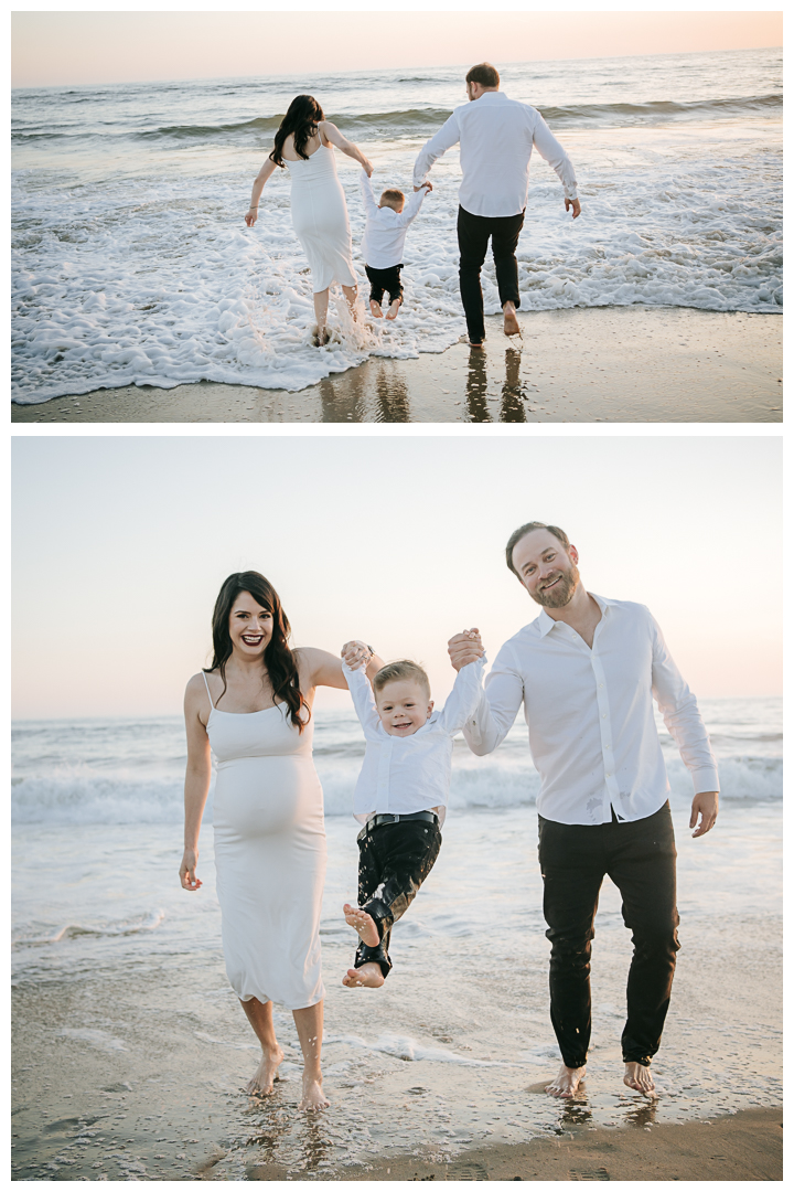 Maternity Family Session at Manhattan Beach, Los Angeles, California