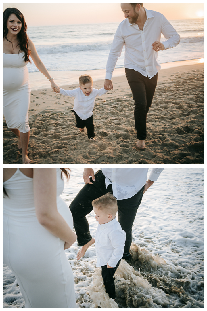 Maternity Family Session at Manhattan Beach, Los Angeles, California