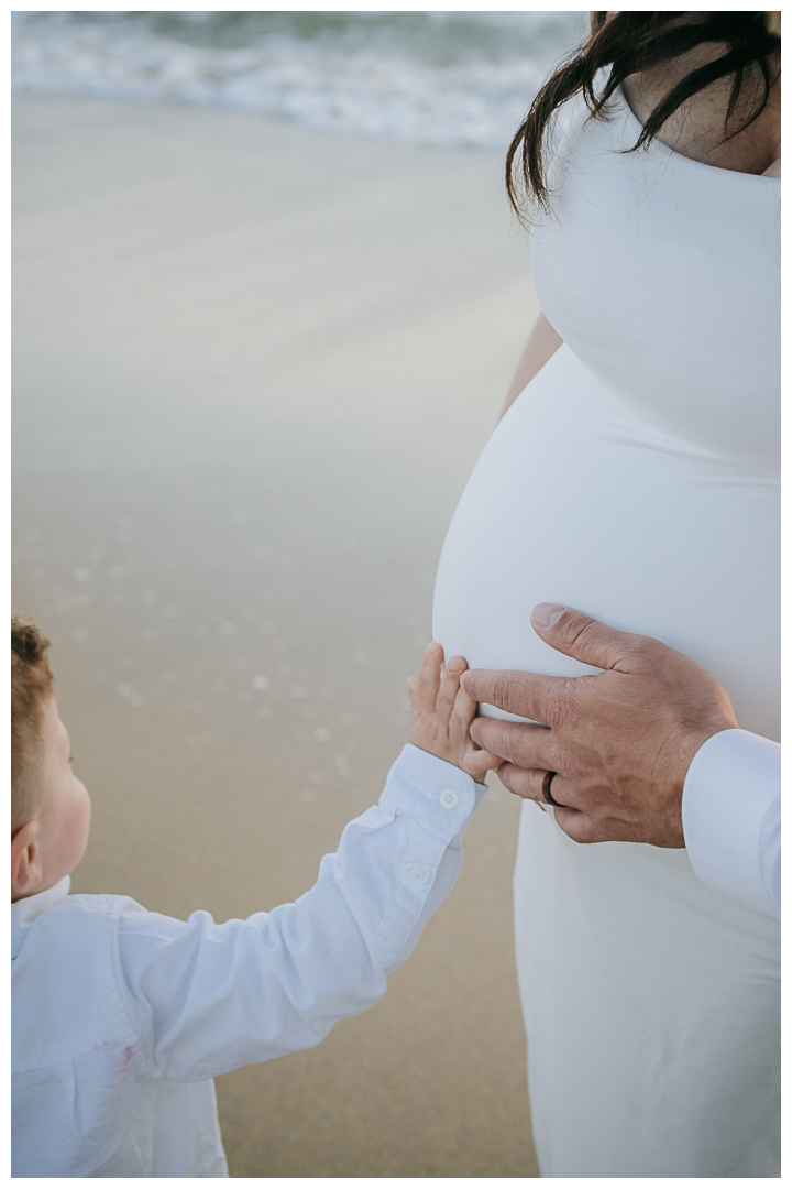 Maternity Family Session at Manhattan Beach, Los Angeles, California