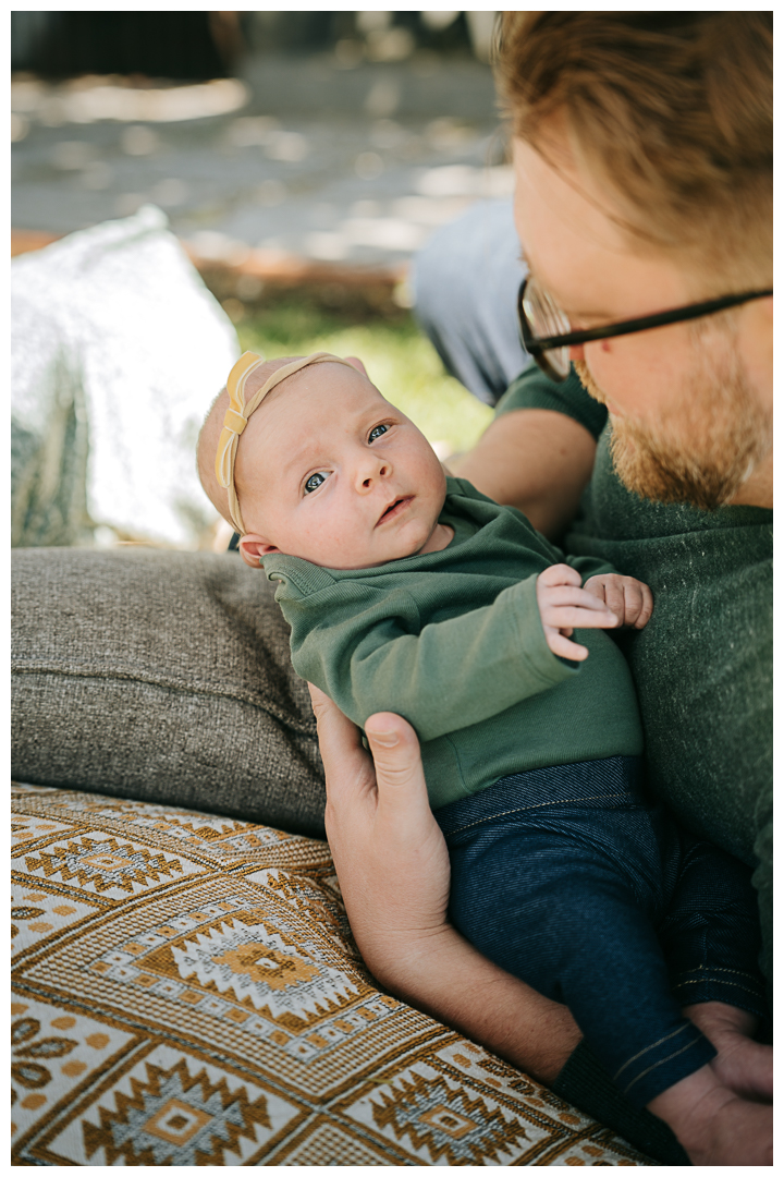 Newborn Family Session at home in Los Angeles, California
