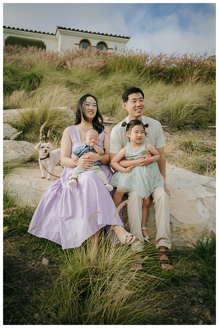 Family Photos at Terranea Resort and Beach in Palos Verdes, Los Angeles, California