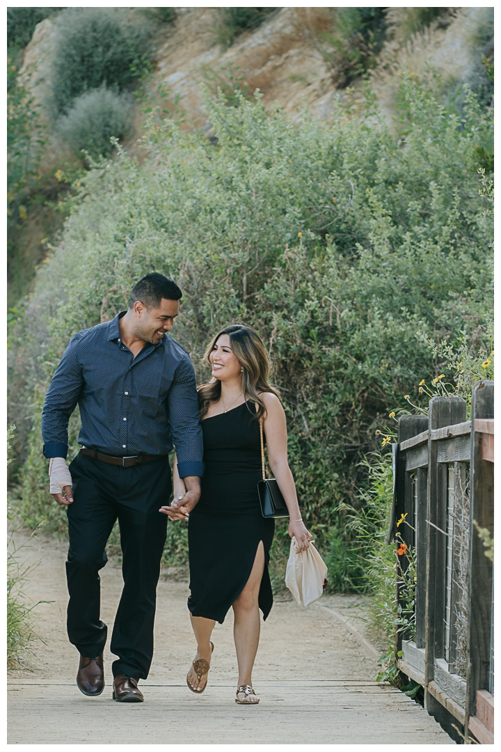 Surprise Proposal and Mini Engagement session at Terranea Resort and Beach in Palos Verdes, Los Angeles, California