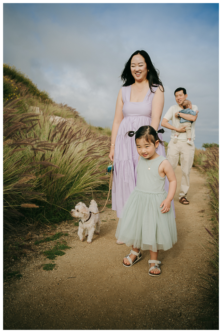 Family Photos at Terranea Resort and Beach in Palos Verdes, Los Angeles, California