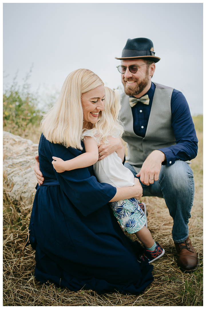 Maternity and Family Photoshoot in Palos Verdes, California