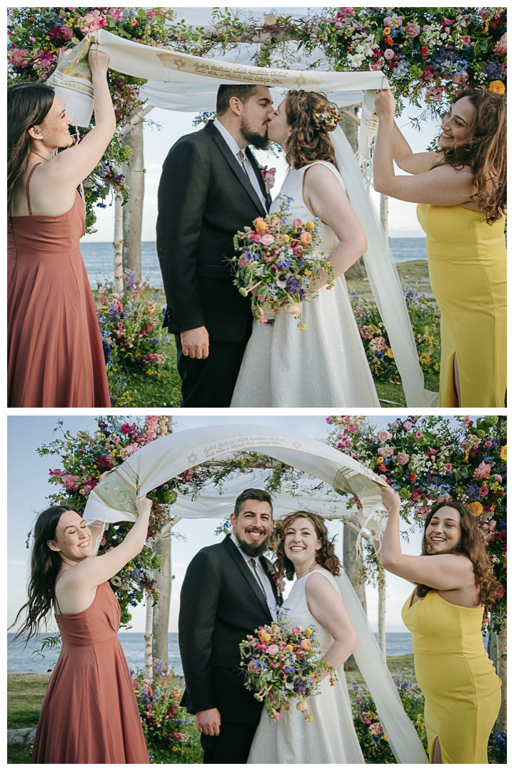 Wedding Ceremony and Reception at Cabrillo Beach Bathhouse in San Pedro, California