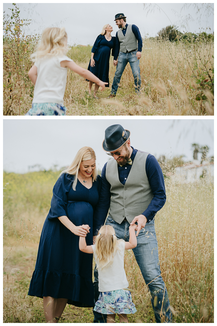 Maternity and Family Photoshoot in Palos Verdes, California