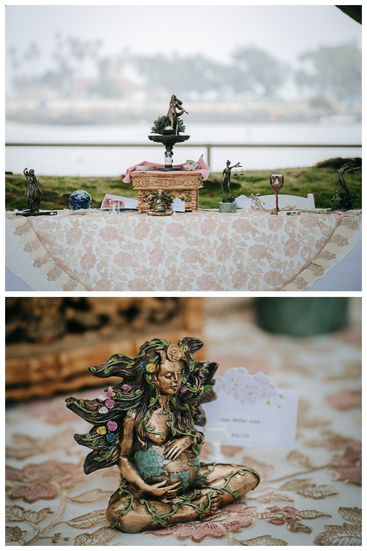 Wedding Ceremony at The Plaza at Cabrillo Marina in San Pedro, Los Angeles, California