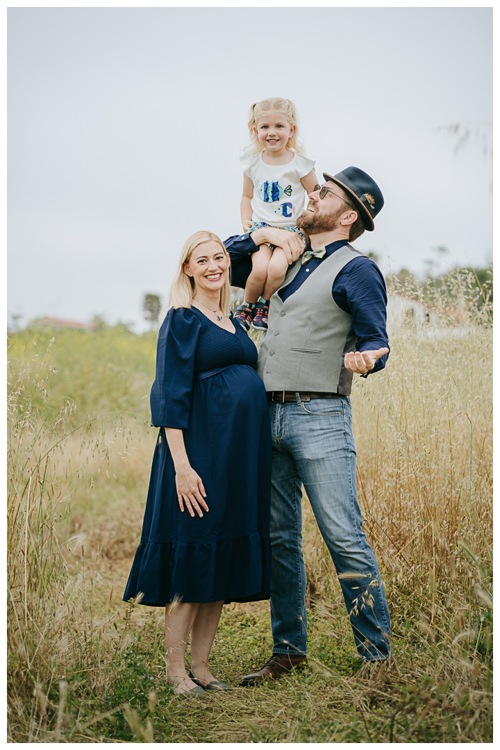 Maternity and Family Photoshoot in Palos Verdes, California