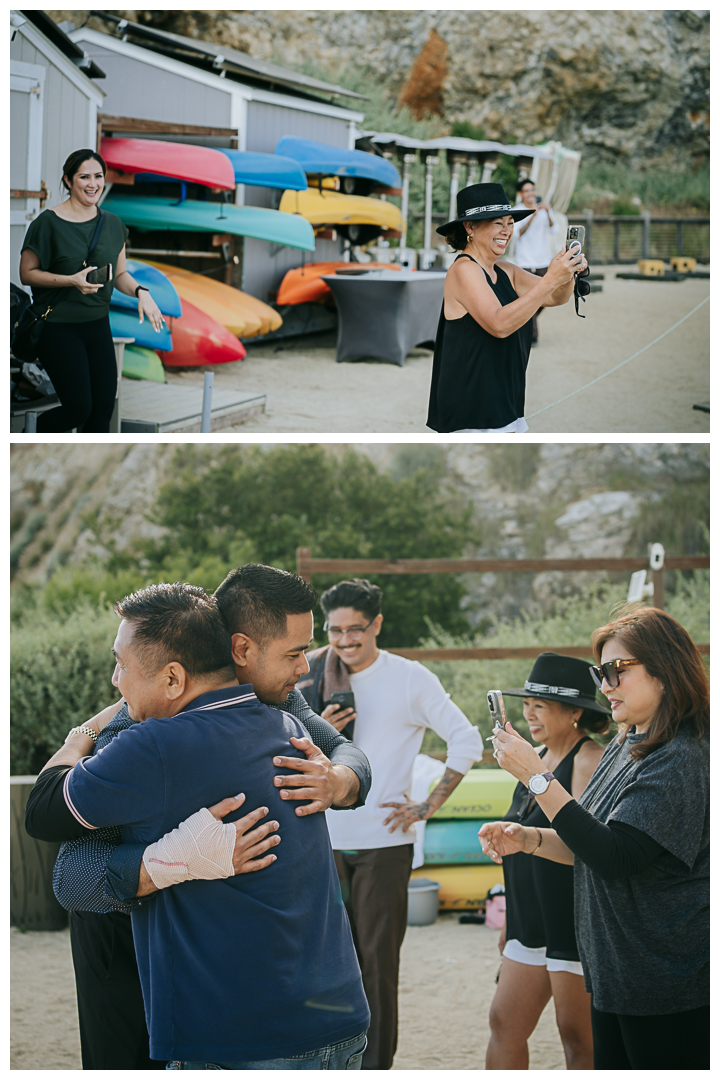 Surprise Proposal and Mini Engagement session at Terranea Resort and Beach in Palos Verdes, Los Angeles, California