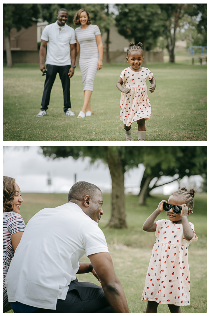 Family Photos at Delthorne Park in Torrance, Los Angeles, California