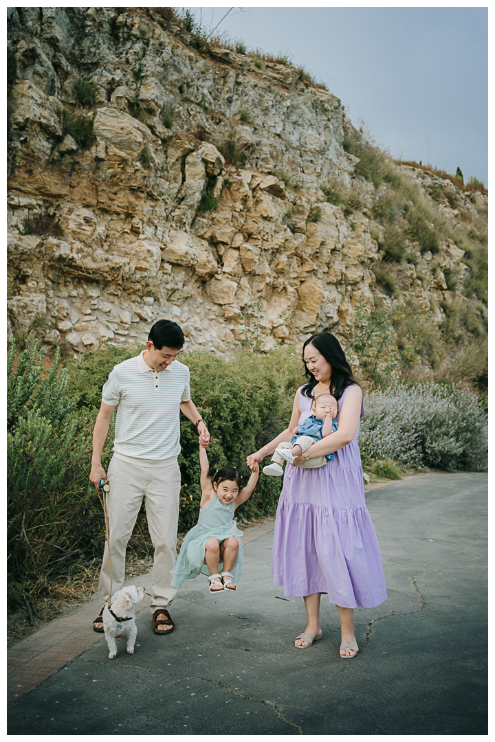 Family Photos at Terranea Resort and Beach in Palos Verdes, Los Angeles, California