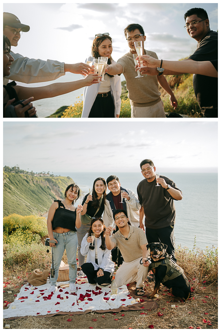 Surprise Marriage Proposal in Palos Verdes, Los Angeles, California 