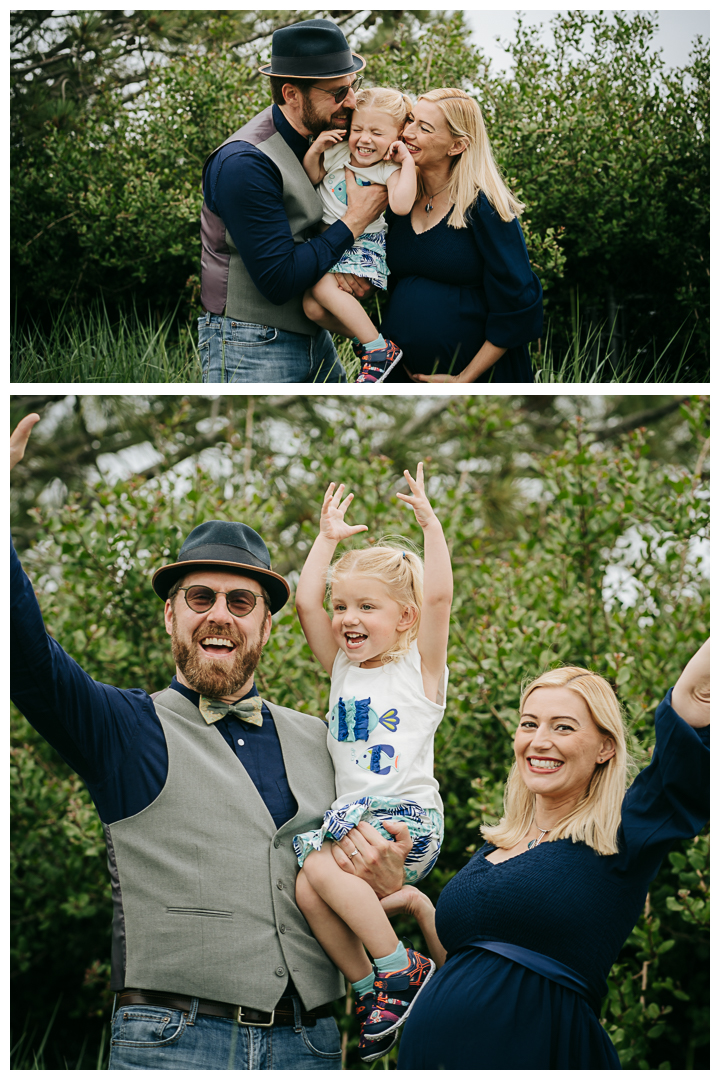 Maternity and Family Photoshoot in Palos Verdes, California