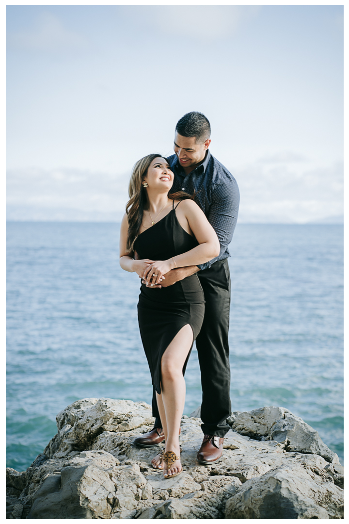 Surprise Proposal and Mini Engagement session at Terranea Resort and Beach in Palos Verdes, Los Angeles, California